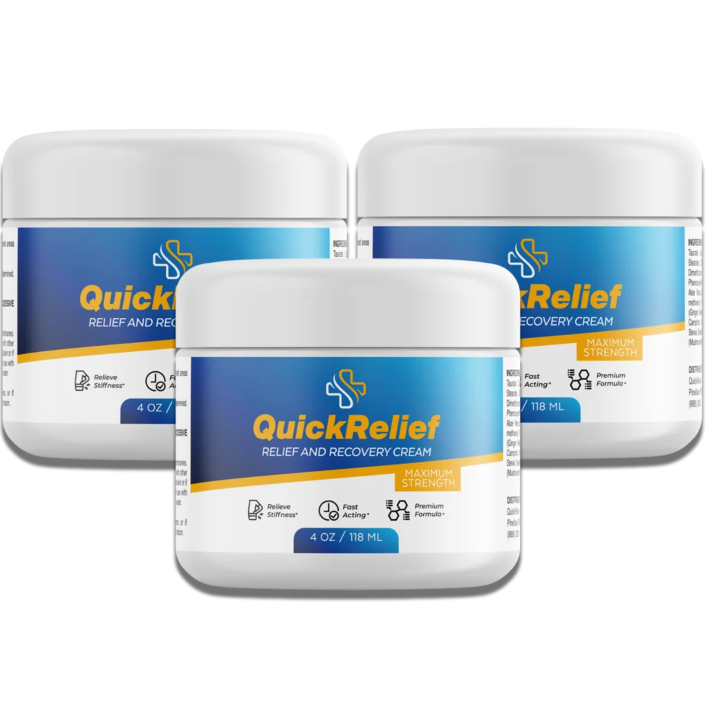 Quick Relief 3 bottles